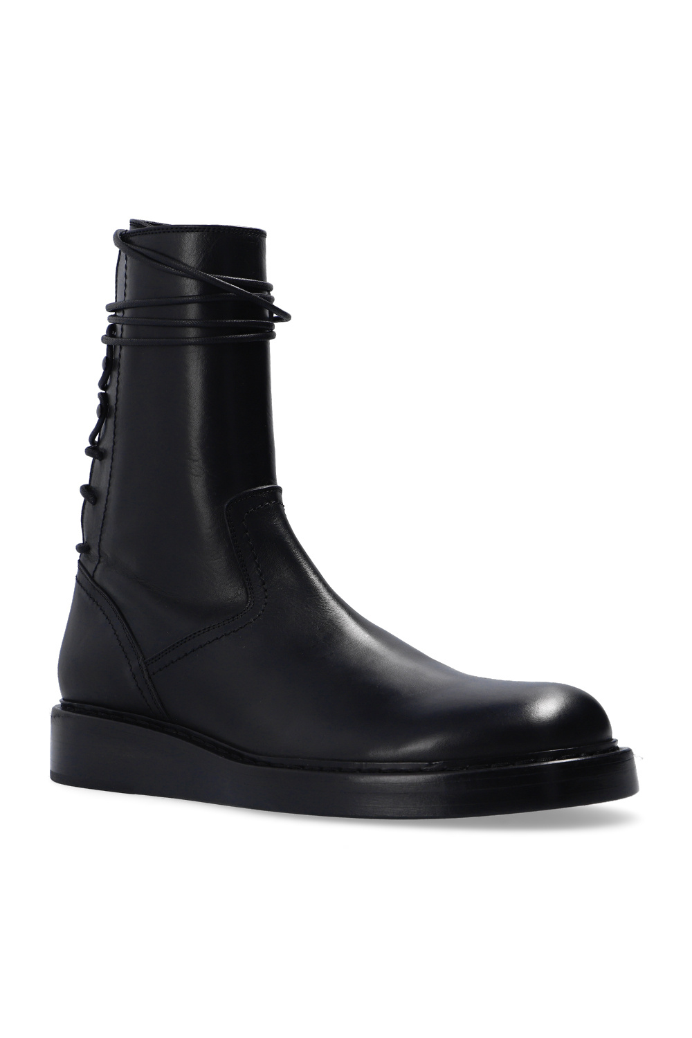 Ann Demeulemeester Leather ankle boots